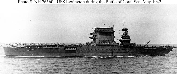 Aircraft Carrier Uss Lexington Sunk During Wwii Found In