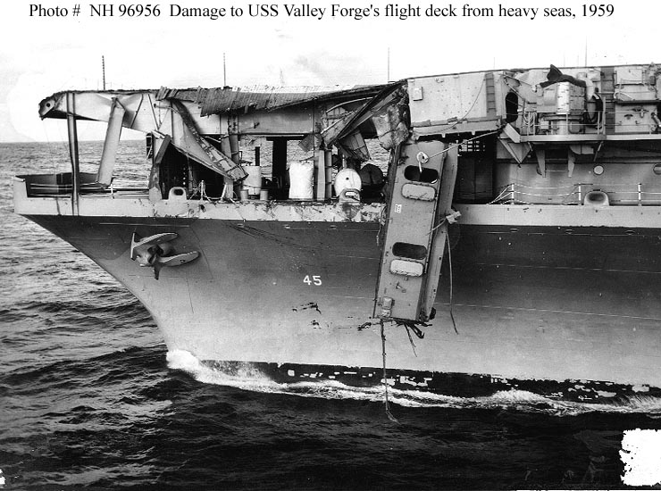 aircraft carrier photo index  uss valley forge  cv