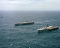 CV-62 + CVN-69 Eisenhower