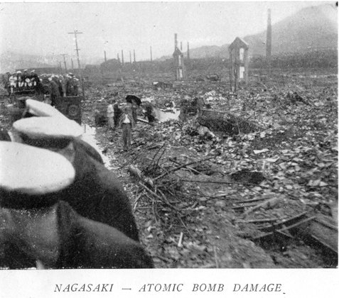 nagasaki atomic bomb. Nagasaki — Atomic bomb damage