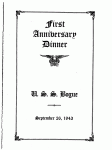 1st Anniversary, 1943