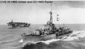 CVE-35 Baffins / HMS Ameer