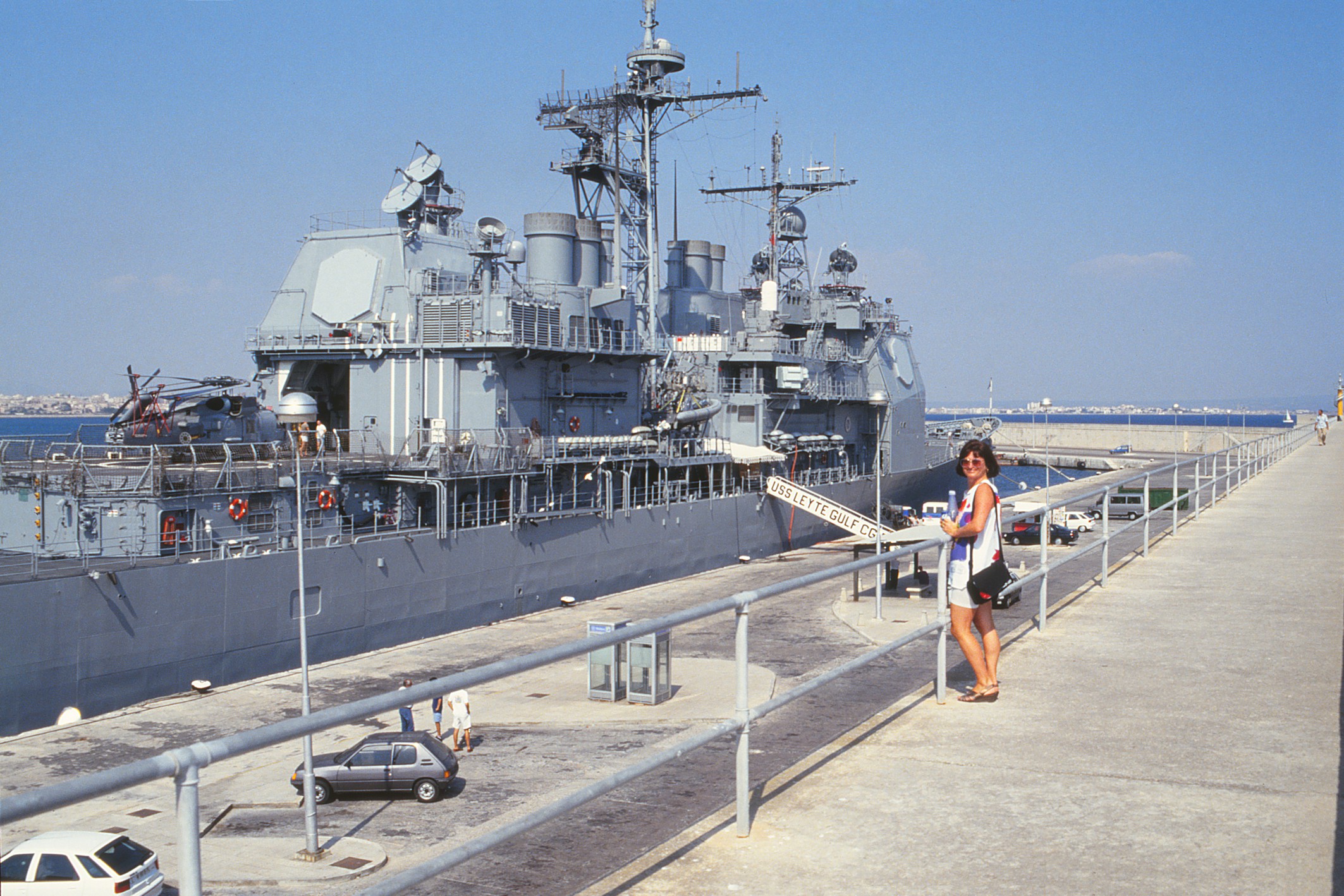 USS Leyte Gulf CG-55 Badge autocollant autocollant Ticonderoga classe  Cruiser voiture autocollant pare-chocs autocollant pour voiture emblème -   Canada