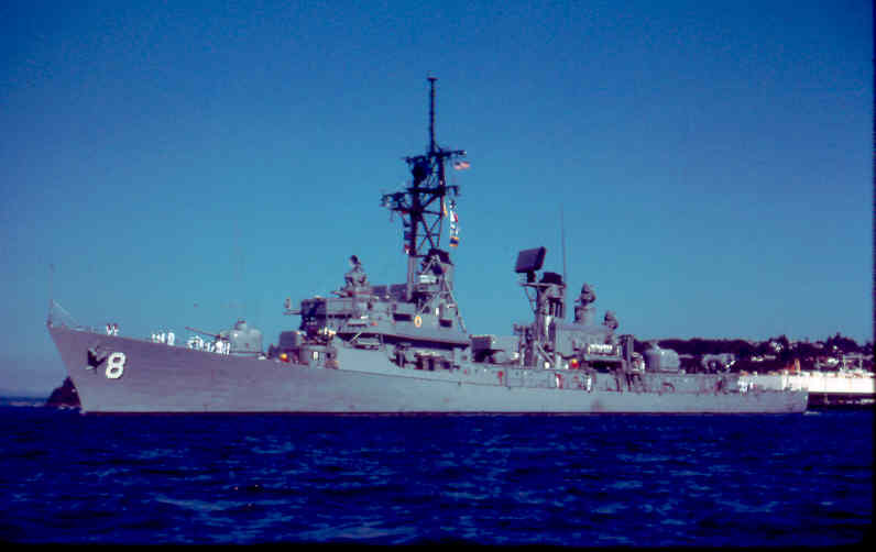 US Ship,USN Navy Photo Print USS LYNDE McCORMICK DDG 8 Guided Missile Destroyer 