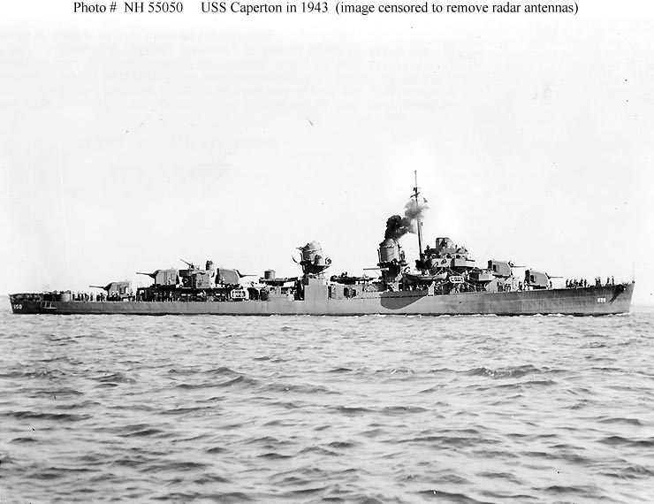 DD-650 USS Caperton  Patch Version A