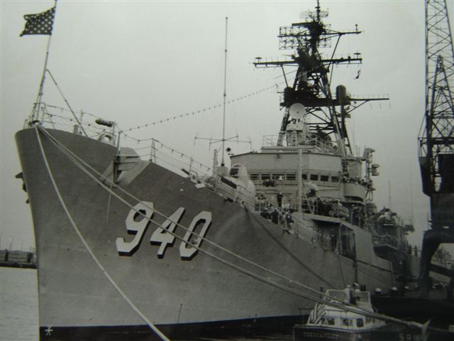 US Naval Destroyer USS Manley DD 940 USN Navy Ship Print 