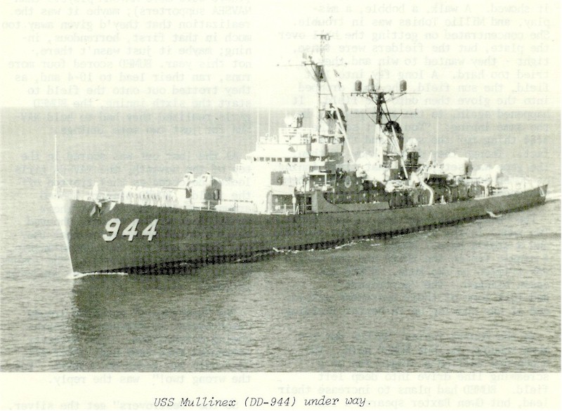 USS Mullinnix DD-944 HAT LAPEL PIN UP MADE IN US NAVY VETERAN DESTROYER VIETNAM 