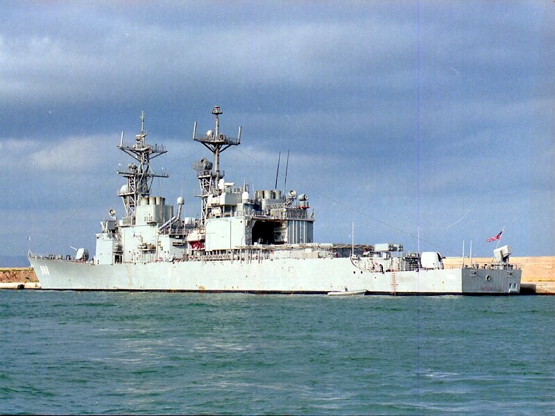 USS THORN DD 988 Photo Canvas Print USN Navy Ship 