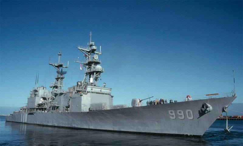 USS INGERSOLL DD 990 Silhouette Decal U S Navy USN Military 