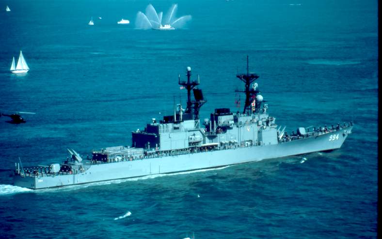 Destructor naval USS Callaghan DDG-994 barco para Adulto Ajustable Sombrero Gorra 