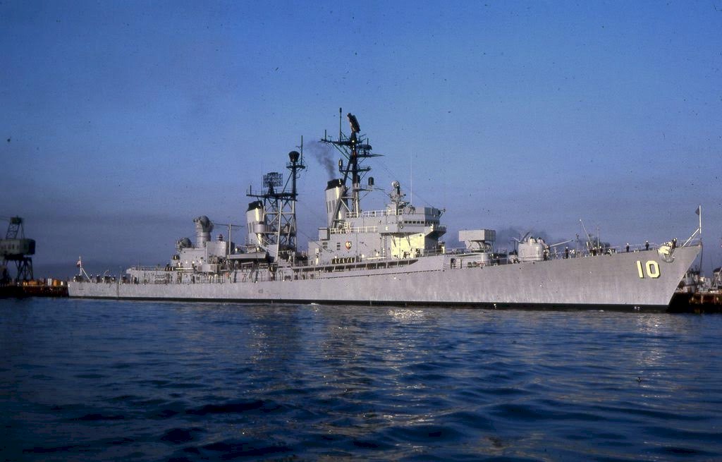 USS KING DDG 41 DLG 10 License Plate Frame USN Military U S Navy 