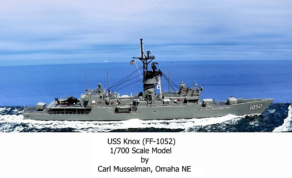 US Ship USS KNOX FF 1052  Destroyer Escort USN Navy Photo Print