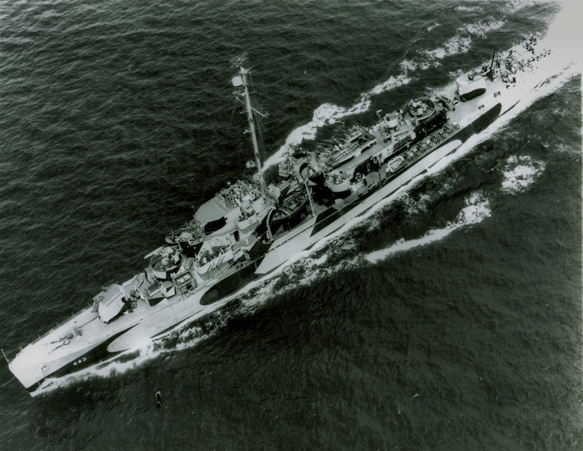 USS Kendall C Campbell DE-443 Patch