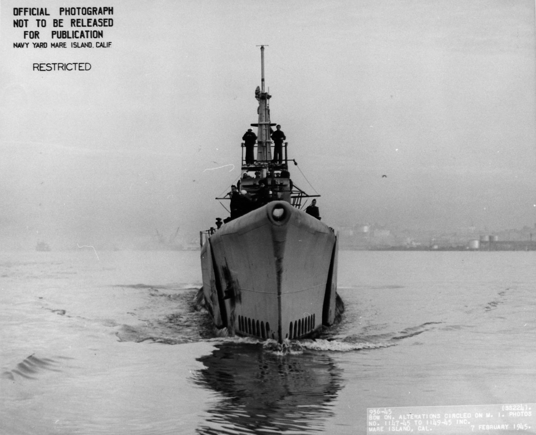SS-224 USS Cod Submarine Patch