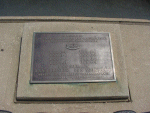 Memorial plaque