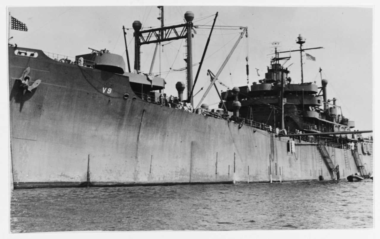 USS Pocomoke AV 9 CRUISE BOOK War Log WWII CD Navy