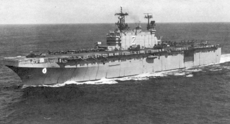 USS SAIPAN LHA-2 HAT CAP USN NAVY SHIP AMPHIBIOUS ASSAULT TARAWA CLASS NHOV 