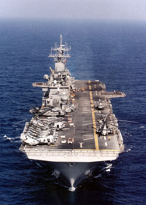 Naval Ship Photo Print USN Navy USS WASP LHD 1 