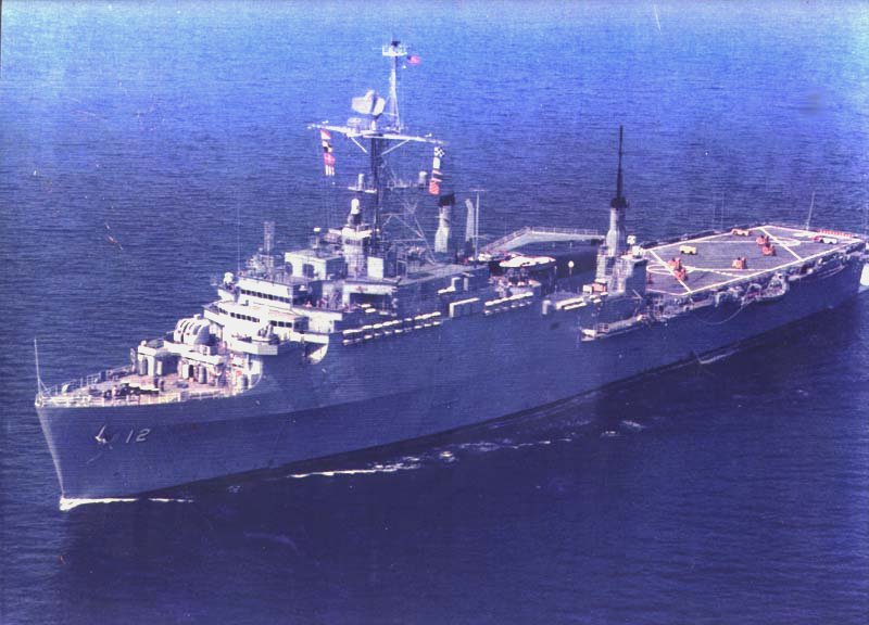Navy Blue EC USS Shreveport LPD-12 Ship HAT Veteran Owned Business 
