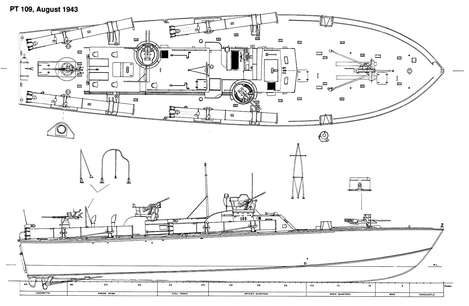 President JOHN KENNEDY LTJG US NAVY WW2 PT 109 Torpedo Boat Squadron Name Patch