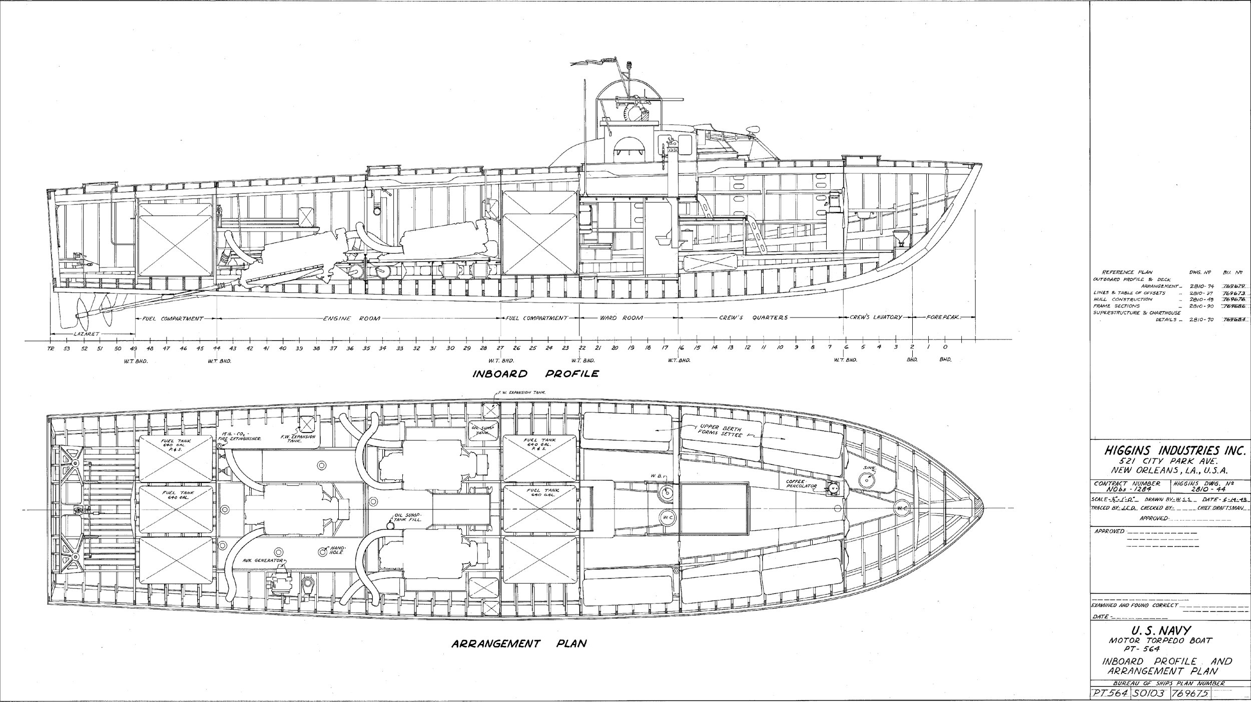 PT Boat Plans