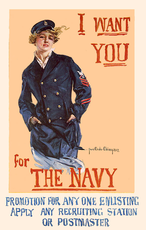 Vintage Poster US Navy Recruiting Station WIWP050 Art Print A4 A3 A2 A1 