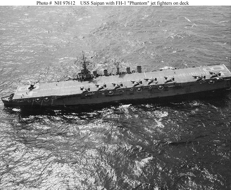 USS Saipan CVL-48