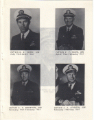 CV-12, Commanding Officers (5)