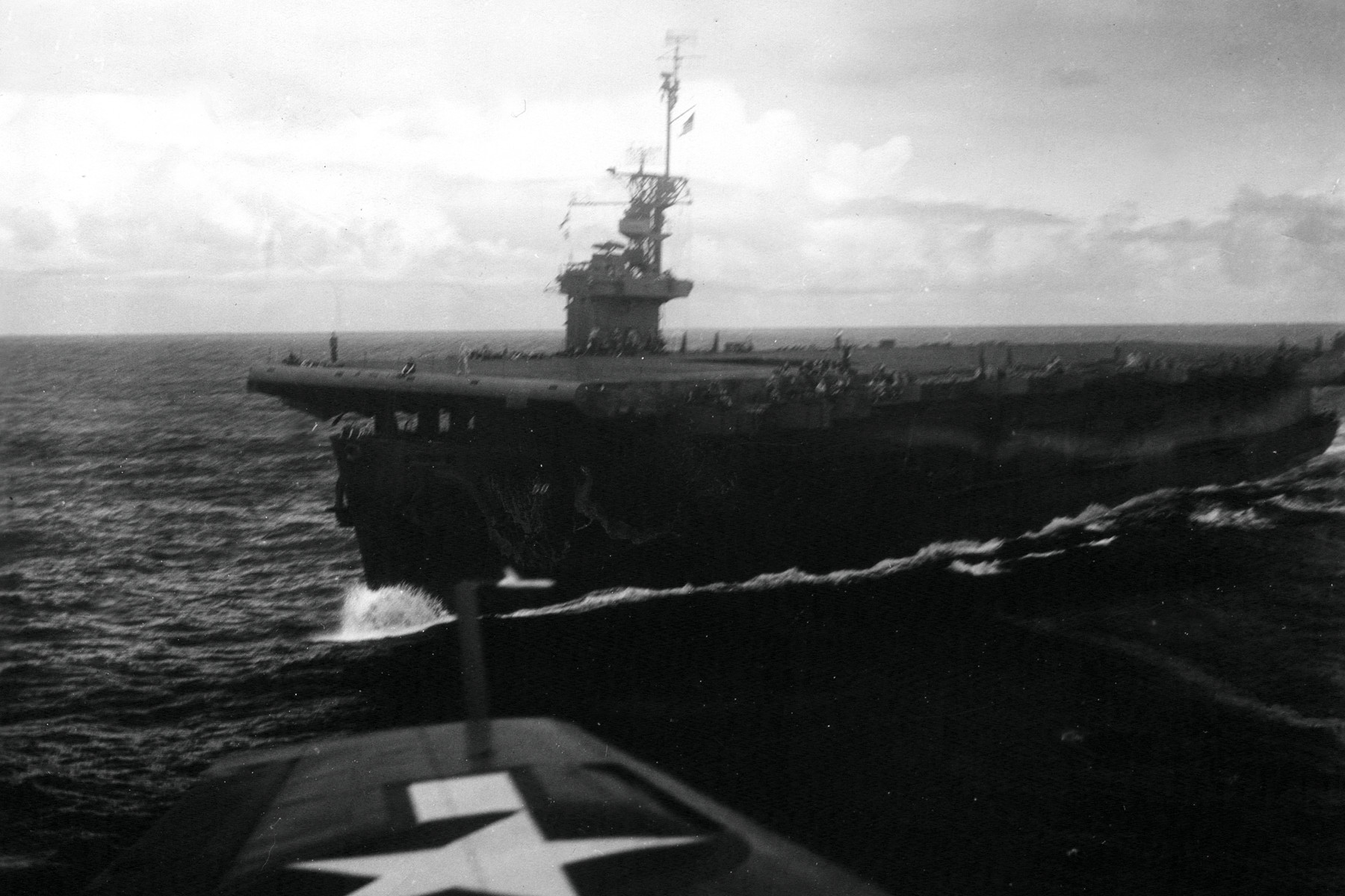 USN Navy USS CORREGIDOR CVE 58 Naval Ship Photo Print