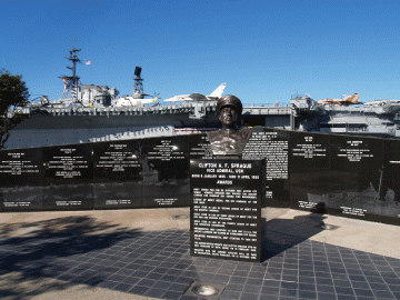 Memorial to ADM Sprague and Taffy 3