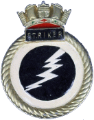 HMS Striker, ship's badge