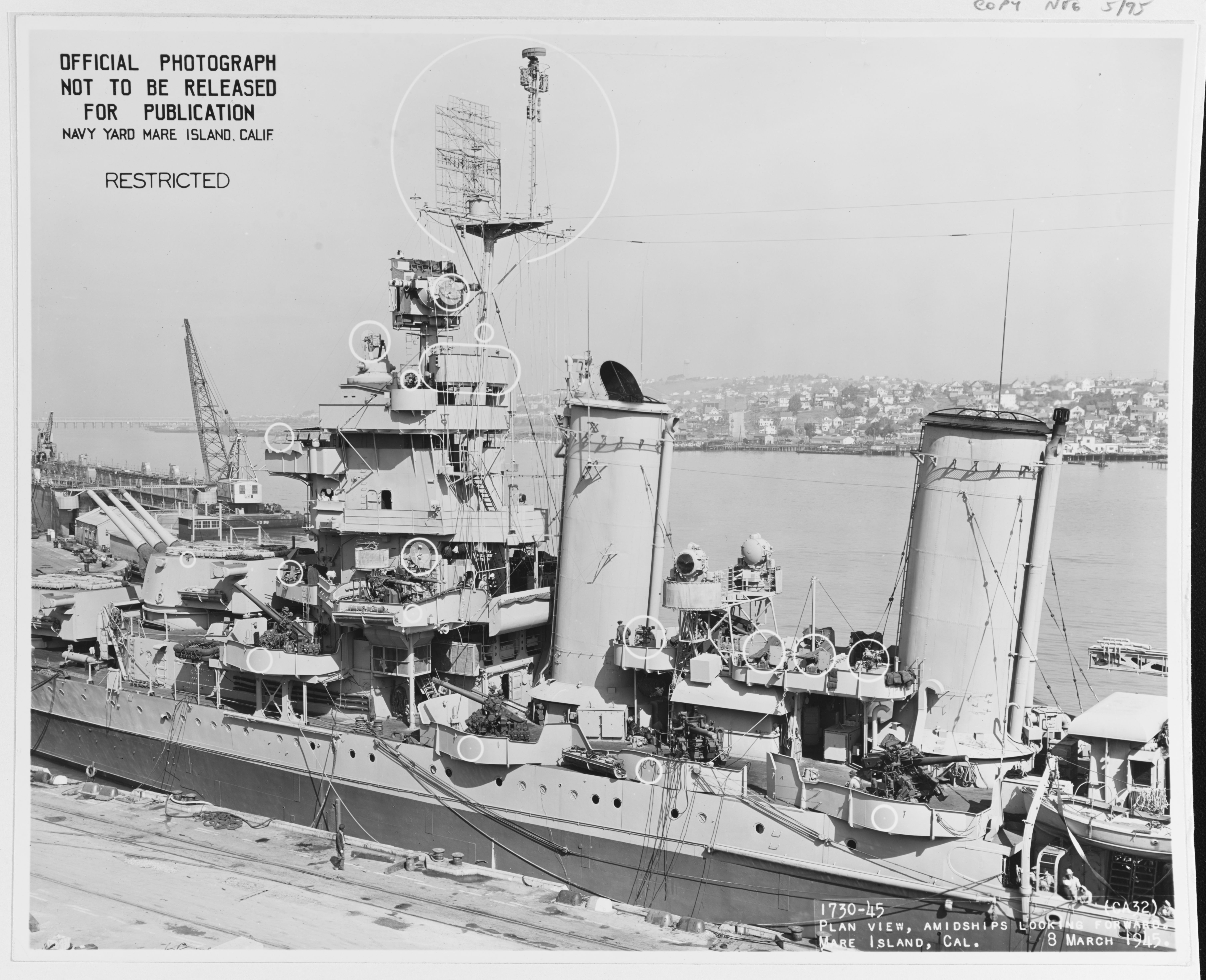 Cruiser Photo Index CL/CA-32 USS NEW ORLEANS - Navsource - Photographic