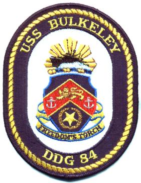 Destroyer Photo Index DDG-84 USS BULKELEY