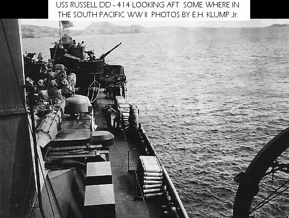 Destroyer Photo Index DD-414 USS RUSSELL