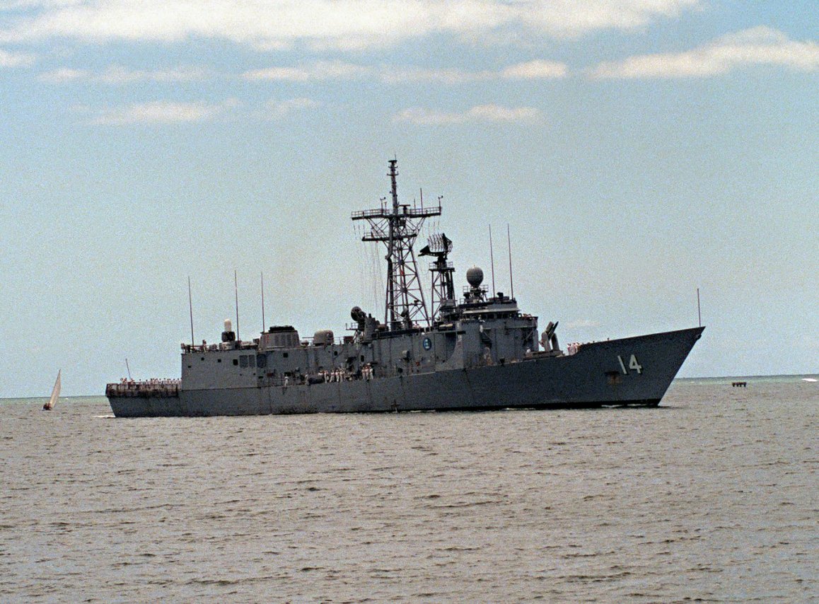 USN Navy Photo Print USS John H Sides FFG 14 US Naval Ship 