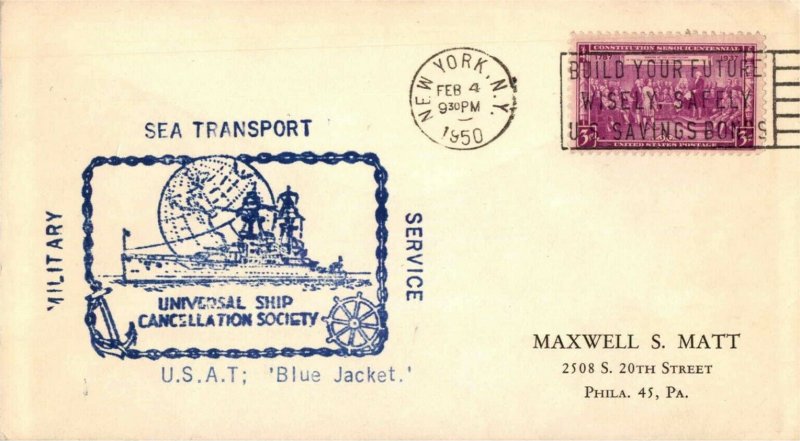 US Auxiliaries Postal Covers