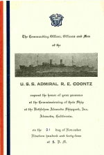 Admiral R.E. Coontz