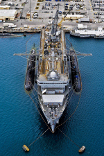 File:US Navy 111028-N-JH293-046 Capt. Thomas P. Stanley, commanding officer  of the submarine tender USS Emory S. Land (AS 39), speaks during a change  of.jpg - Wikimedia Commons